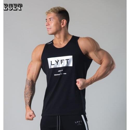 Summer Muscle Mens Gym Fashion Mens Sportswear Sleeveless Wide Shoulder Tops Joggers Outdoor Running Casual Mens Vest
