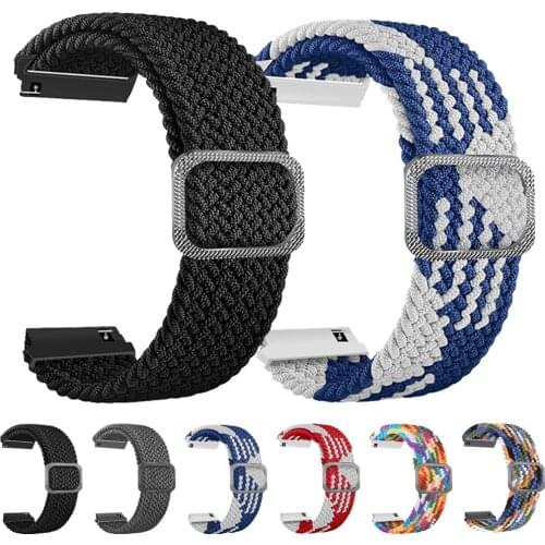 Nylon Strap for Realme Watch 2 S Pro Smart Band Metal Quick Release Elastic Adjust Bracelet for Realme Watch Real Me Wristband