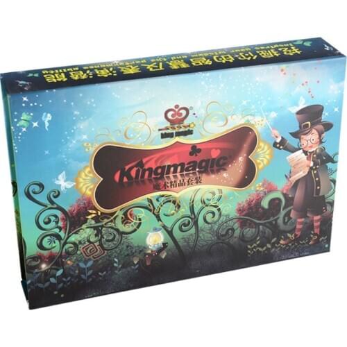 New Funny Junior Magic Kids Magic Tricks Toys Children DVD Kit Toys Children Boys Magic YH2086