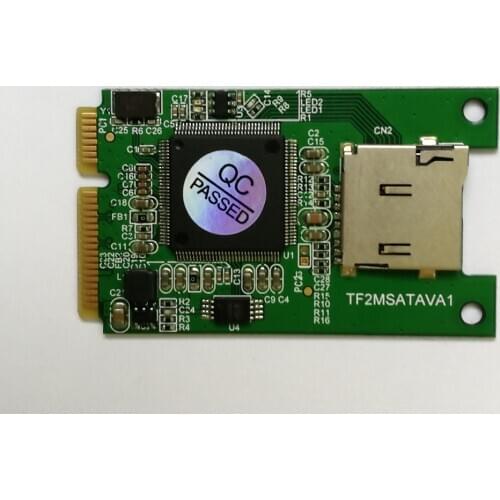 TF (micro-SD) to MSATA Adapter Card Embedded Industrial Mobile SSD
