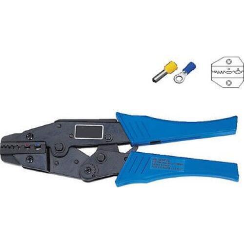 Ratchet Crimper Plier AWG20-14 Cable end-sleeves Capacity:0.5-2.5 mm2 x 1