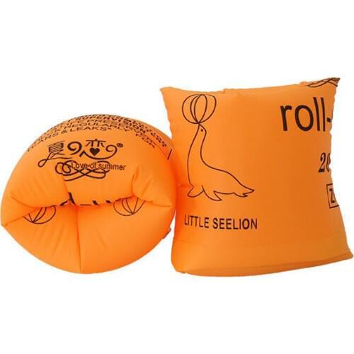 PVC Men Women Adult Child Safety Training Inflatable Swim Pool Swimming Arm Ring Circle Float Water Air Sleeves for Boys Girls