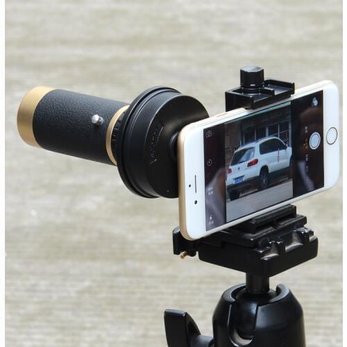 Monocular Telescope Universal Holder Adapter Clip Mount Bracket For Width 5.5-9cm Mobile Smart Phone Whosale&Dropship #ND