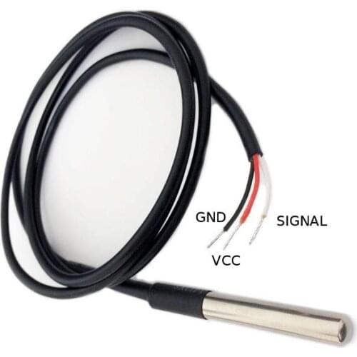 Waterproof Digital Thermal Sensor DS18B20 - DS18B20 Probe for Arduino
