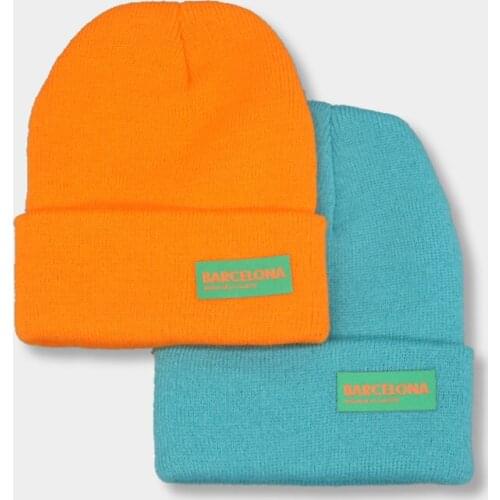 Knitted Hats Women Men Solid Yellow Blue Black Caps Fashionable Foldable Casual Outdoor Decoration Winter Hats Gorras Para Mujer