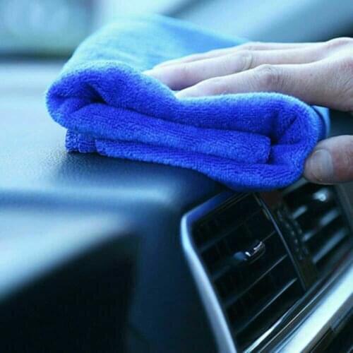 25pcs Superfine Fiber Towels Auto Detailing Soft Cloths Wash Duster Large