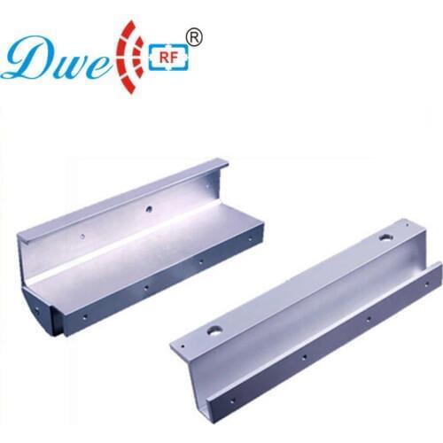 280kg electromagnet lock holder 90 Degree GZ Type anodized aluminum bracket for fully no frame glass door