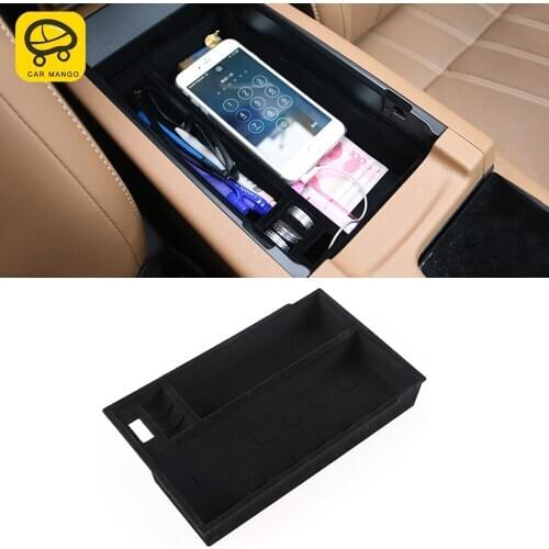 CarManGo For Lexus NX 200 200t 300 2014-2020 Car Accessories Central Armrest Storage Box Case Container Holder Decoration