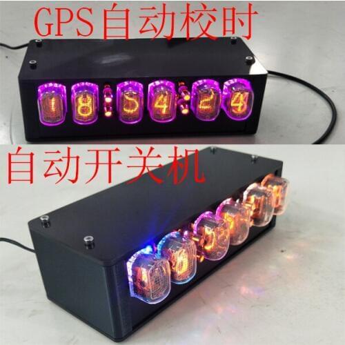 IN-12A Glow Tube Clock Glow Clock DIY Clock Transcends QS18-12 GPS Electron Tube