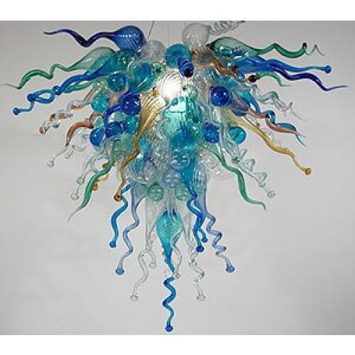 Hot Sale 100% Mouth Blown Borosilicate Modern Chandelier Light Source Chihully Style Art Decoration
