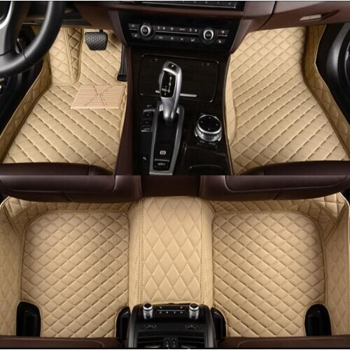 HLFNTF custom leather car floor mat For Haval All Models H1 H2 H3 H4 H6 H7 H5 H8 H9 M6 H2S car accessories car-styling 100% fit