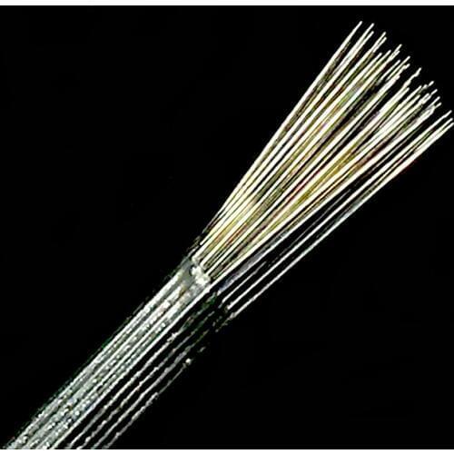 Zero Scab Broom Needle 40 Round Needles for Permanent Makeup Microblading Tattoo Fog Round Needle for 3D Eyebrow Embroidery