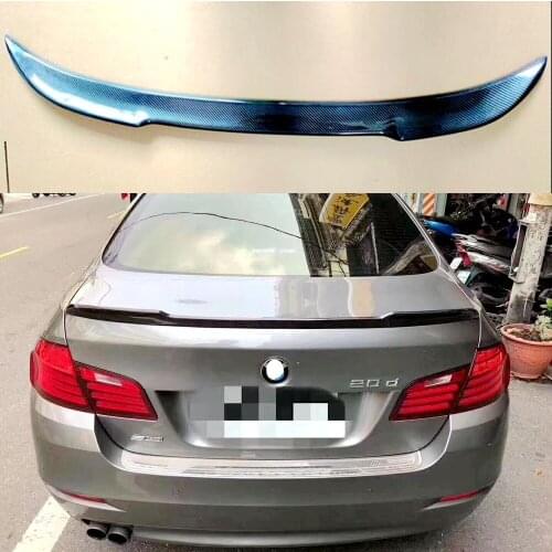 F10 Carbon Fiber Rear Spoiler Wing For BMW 5 Series F10 & M5 Sedan 2010 - 2017 Saloon