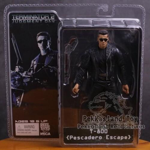 NECA The Terminator T-800 T-1000 Endoskeleton PVC Action Figure Collectible Toy 7" 18cm