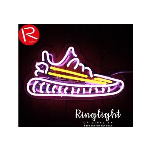 Neon Light Sign LED sign guns neon wendding party Neon Beer Sign Bar home Sign Real Glass Neon Light Beer Sign17inch