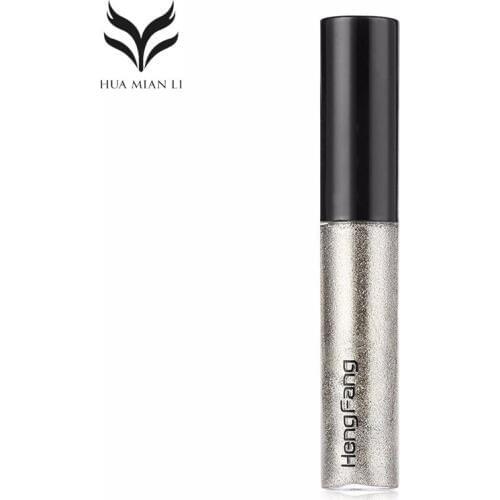 Portable Mini Shiny Eyeliner Long Lasting Metallic Glitter Makeup Liquid Eyeliner Waterproof Eye Makeup Tool Beauty Cosmetic