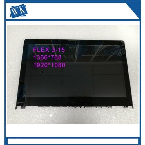 15.6" LCD Touch Screen Digitizer+Bezel Assembly Display For Lenovo Flex3-15 80R6 15IBD 80N6 15IHW 80R40006US