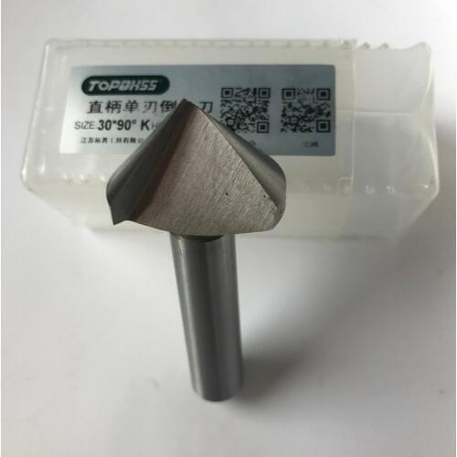 1PC HSS6542 made 12.4-18mm one-edged 90 degree chamfer drill countersink drilling&chamfering device aluminium metal plate taper