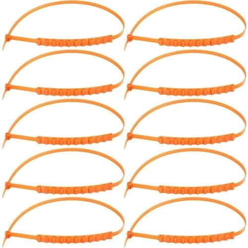 10pcs/set Car Universal Anti-skid Snow Chain Off-road Vehicle Emergency Ties R9CC