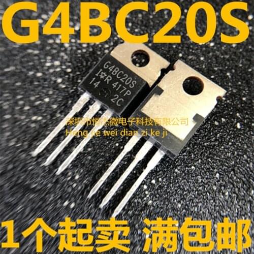 100% New Original Hot Sales IRG4BC20SPBF G4BC20S IGBT600V 19A 60W TO220AB