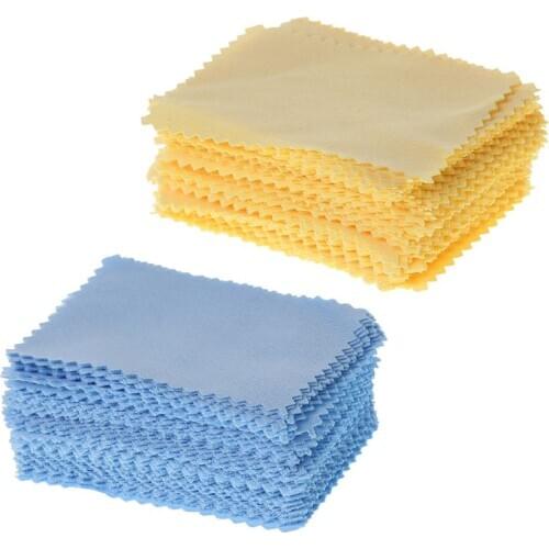 100 Pcs/Pack Glasses Cloth Lens Cleaner Dust Remover Portable Wipes Non-woven Fabric Phone Computer Screen Accessories