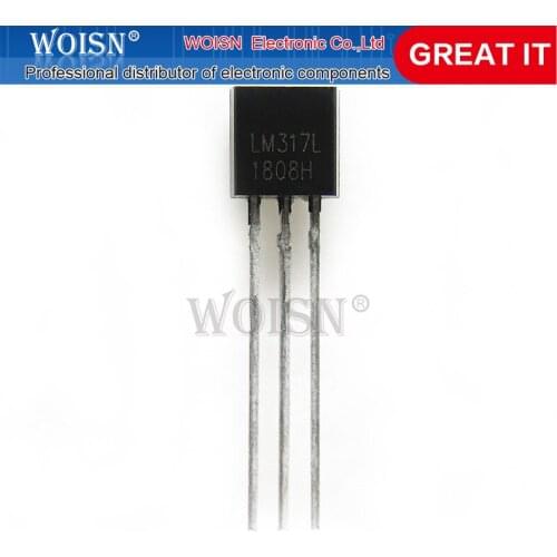20PCS LM317 LM317LZ TO92 Voltage Regulator 1.2V to Transistor new original In Stock