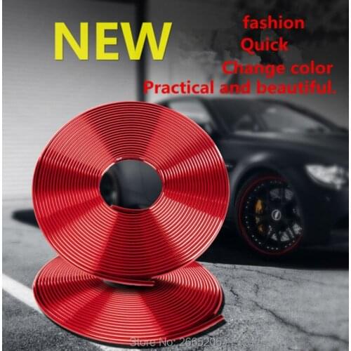 8m car styling chrome protection wheel Rim light frame decoration for Lexus rx350 rx gs is250 gs300 rx300 nx rx330 accessories