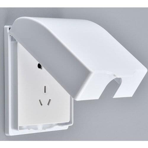 86 Waterproof Splash Box Bathroom Accessories Socket Switch Protection Cover