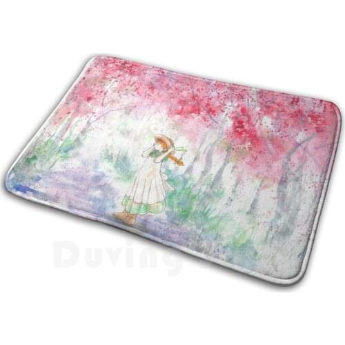 Anne Of Green Gables Mat Rug Carpet Anti-Slip Floor Mats Bedroom Anne Anne Of Green Gables Cherry Blossom Spring