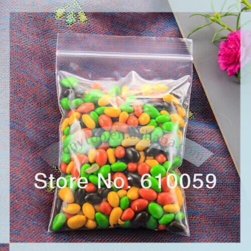Free shipping (170x250mm) plastic bag for clothes retail zipper bag ziplock bag