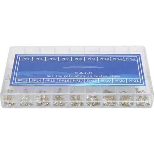 Tool for watchmaker watch parts 18 Grid Rhinestone Watch Decoration Artificial Stone Watch Repair Tool for Watchmakers watch