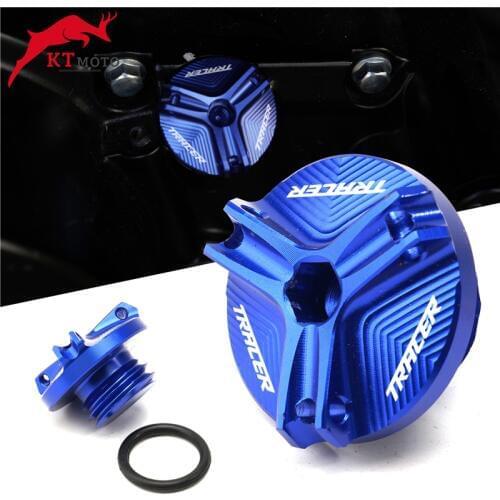 For YAMAHA TRACER 900 GT MT09 MT-09 M20*2.5 Motorcycle Oil Drain Sump Plug Aluminum Engine Filler Tank Cap Cover Racing Bolts