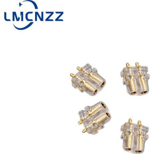 FDBRO 2 pcs 0.78 double pin 1964 socket female diy custom high-end headphone cable accessories pin plug