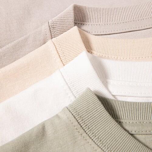 T1-0012 Read Description! US Big Size Quality 210GSM Soft Cotton T-Shirt Casual Stylish Tee 7 Colours