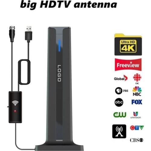 Hengshanlao new product DVB-T2 ISDB-T HD digital TV antenna with 5000 miles outdoor super signal receiver satellite amplifier