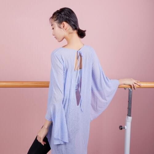 Classical Dance Blouse For Adult Fairy Chinese Folk Dance Costume Lyrical Dance Wear Designer Clothes Dancer Outfit JL2277