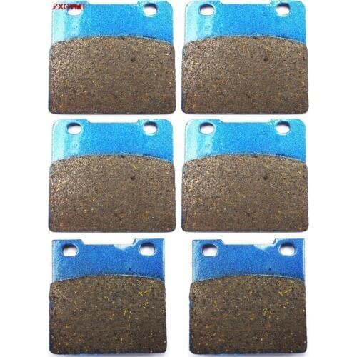Sintered Brake Pads Set for SUZUKI GSX-R 400 1987 Front Rear 87