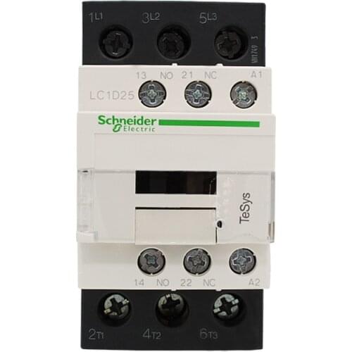 Schneider AC contactor LC1D25 LC1D32 LC1D38 B7C F7C M7C Q7C 24V 110V 220V 380V