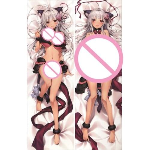 MMF June 2020 update chericot rozel galgame sexy girls pillow cover karory anime Dakimakura body Pillowcase