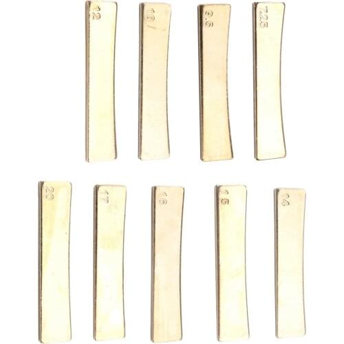 Brand new Electric Guitar Bass Radius Golden Fingerboard Fret Press Caul Insert for Guitarist Luthier Tool