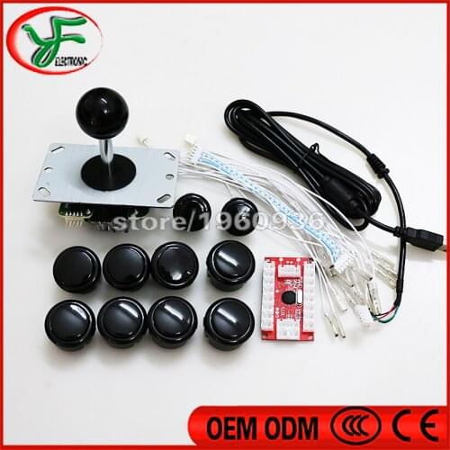 New arrival DIY Jamma Zero delay Anti-interference, shielding Mame USB Encoder to PC,Arcade Joystick ,Push Button,Wire harness