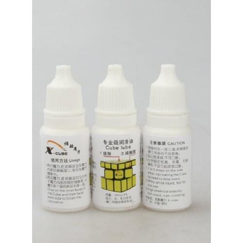 1pcs Z-lube Cube Oil 10ml Lubricant Lube Oil for Speed Puzzle Cube Best Silicone Lubricants Cube Accessory Related Toys