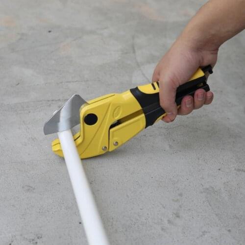 42mm Pipe Cutter Sturdy Labor-saving Ergonomics Aluminum Alloy Practical Effortless Hose Cutting Scissors for PVC Tubes