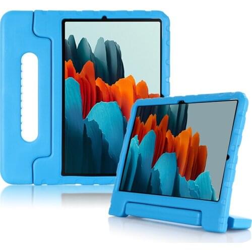 Smart Case For Samsung Galaxy Tab S7 11" SM-T870 SM-T875 Tablet Case Children Silicon Cover Hand-held Shock Proof EVA Stand Case