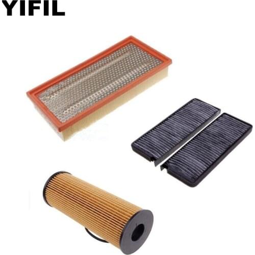 Air Filter/Oil Filter/Cabin Filter Service Kit 23190-08403 68120-08030 1621843025 For Ssangyong Rexton 2.7 2.9 G32D 2002