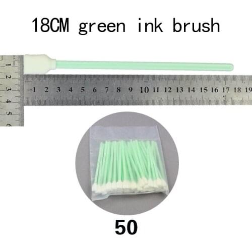 High quality!!!solvent printer printhead cleaning stick for infiniti inkjet printer spt510 printhead (Length: 17cm 100 pcs/pack)