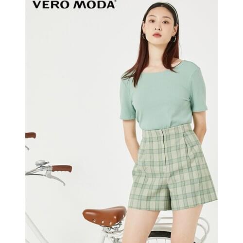Vero Moda Women Vintage Plaid Suit Shorts | 320415001