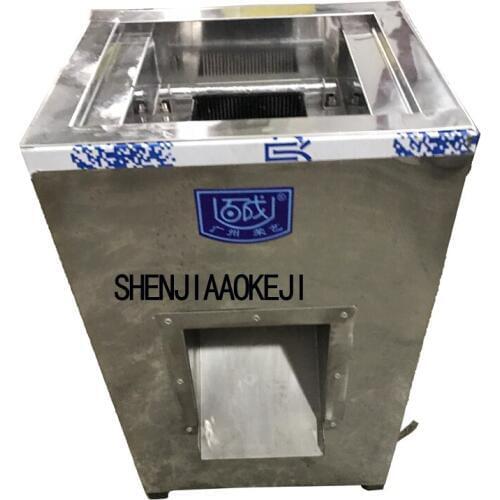 Electric meat cutting machine Professional stainless steel industrial frozen meat slicer 220V Vertical meat cutter slicer 1pc
