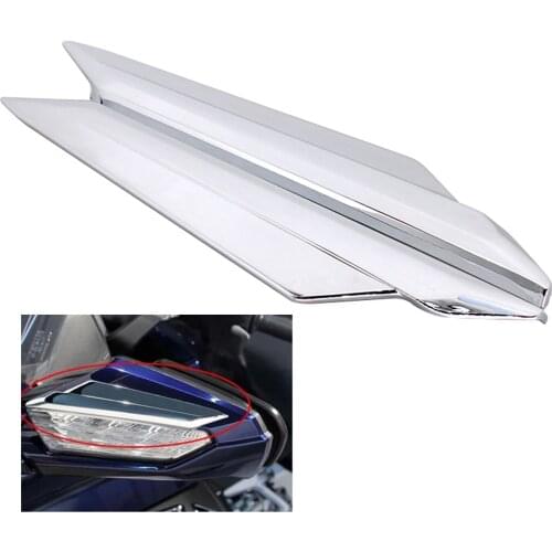 Motorcycles Decorative Cover ABS Plastic Mirror Accents Surround & Taillight Trim for Honda Goldwing GL1833, GL1800