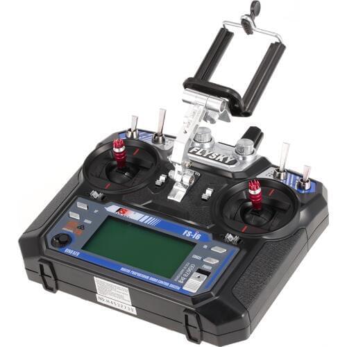 Phone Holder Clip Bracket Mount Support for FlySky FS-i6 i6S Remote Controller 2.4G RC Transmitter Drone RC Multicopter Parts